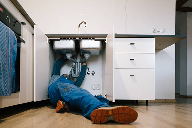 Professional Emergency Plumber technician working in Timberlake, NC